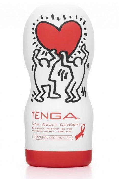 Мастурбатор Keith Haring Cup Deep Throat - Tenga - в Коломне купить с доставкой