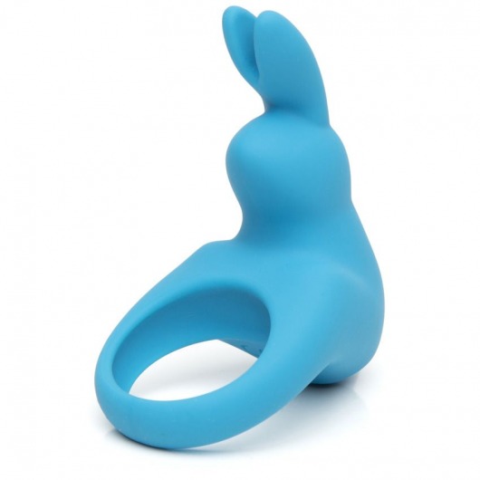 Голубое эрекционное виброкольцо Happy Rabbit Rechargeable Rabbit Cock Ring - Happy Rabbit - в Коломне купить с доставкой