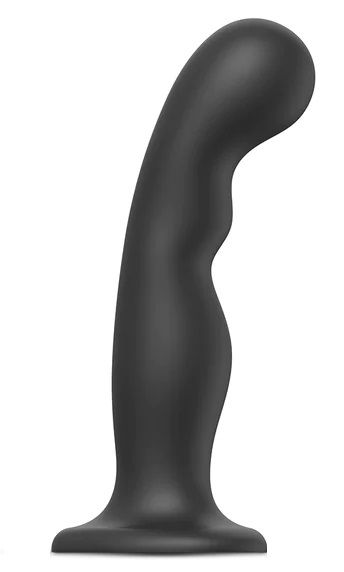 Черная насадка Strap-On-Me Dildo Plug P G size XXL - Strap-on-me - купить с доставкой в Коломне