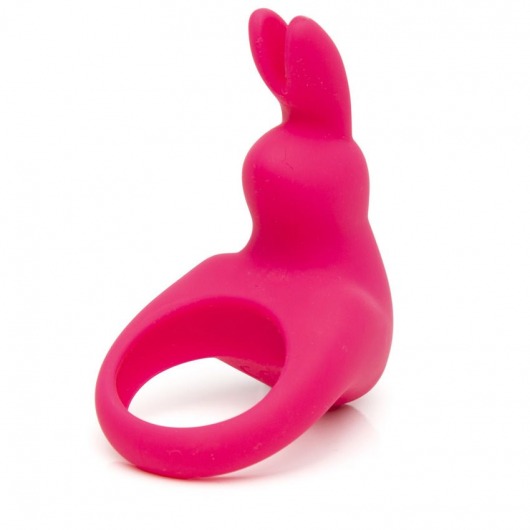 Розовое эрекционное виброкольцо Happy Rabbit Rechargeable Rabbit Cock Ring - Happy Rabbit - в Коломне купить с доставкой