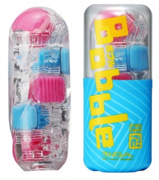 Мастурбатор Tenga Bobble Crazy Cubes - Tenga - в Коломне купить с доставкой