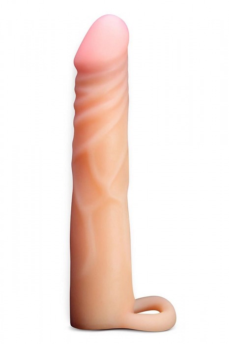 Телесная насадка на пенис Cock Xtender - 17,7 см. - Blush Novelties - в Коломне купить с доставкой