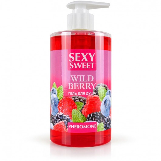 Гель для душа Sexy Sweet Wild Berry с ароматом лесных ягод и феромонами - 430 мл. -  - Магазин феромонов в Коломне