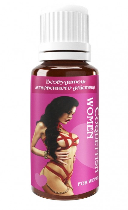 Возбудитель мгновенного действия Coquettish Women - 30 мл. - Миагра - купить с доставкой в Коломне