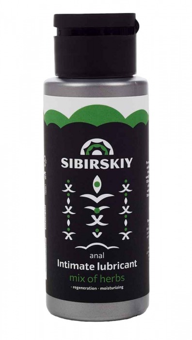 Анальный лубрикант на водной основе SIBIRSKIY с ароматом луговых трав - 100 мл. - Sibirskiy - купить с доставкой в Коломне