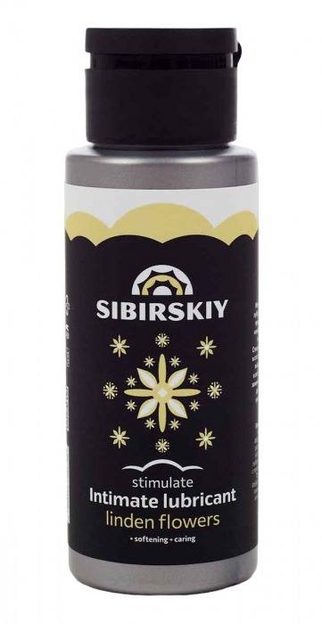 Возбуждающий интимный лубрикант SIBIRSKIY с ароматом цветков липы - 100 мл. - Sibirskiy - купить с доставкой в Коломне