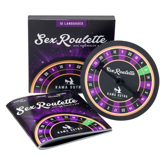 Настольная игра-рулетка Sex Roulette Kamasutra - Tease&Please - купить с доставкой в Коломне