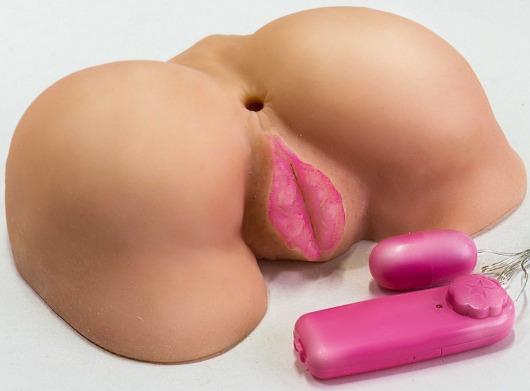 Вибровагина с двумя отверстиями и с выносным пультом - LOVETOY (А-Полимер) - в Коломне купить с доставкой