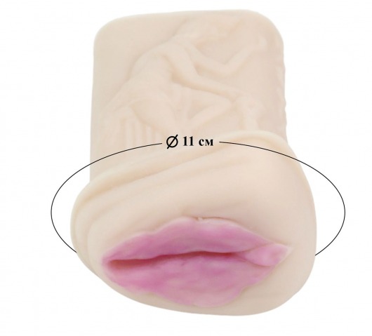 Мастурбатор-вагина из киберкожи - LOVETOY (А-Полимер) - в Коломне купить с доставкой