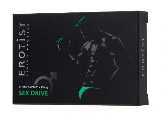 Капсулы для мужчин для повышения либидо Erotist SEX DRIVE - 10 капсул (500 мг.) - Erotist Libido Booster - купить с доставкой в Коломне