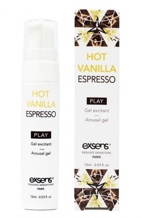 Возбуждающий гель Hot Vanilla Espresso Arousal Gel - 15 мл. - Exsens - купить с доставкой в Коломне