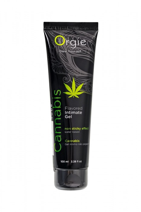 Интимный гель на водной основе ORGIE Lube Tube Cannabis - 100 мл. - ORGIE - купить с доставкой в Коломне