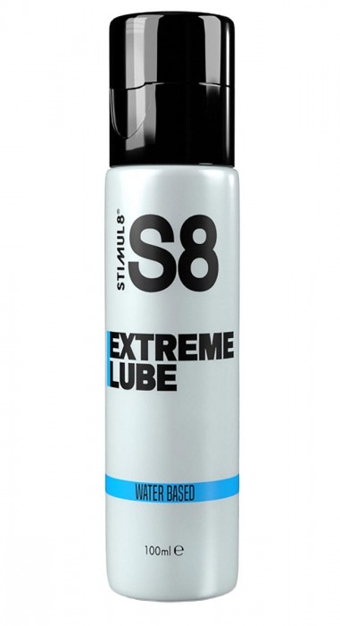 Лубрикант на водной основе S8 Extreme Lube - 100 мл. - Stimul8 - купить с доставкой в Коломне