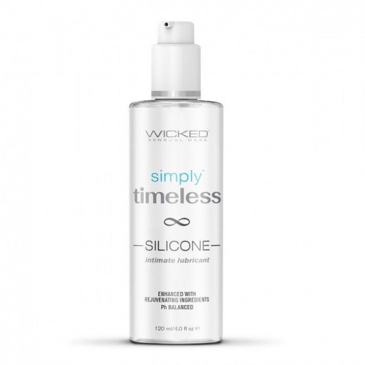 Лубрикант на силиконовой основе Wicked Simply Timeless Silicone - 120 мл. - Wicked - купить с доставкой в Коломне