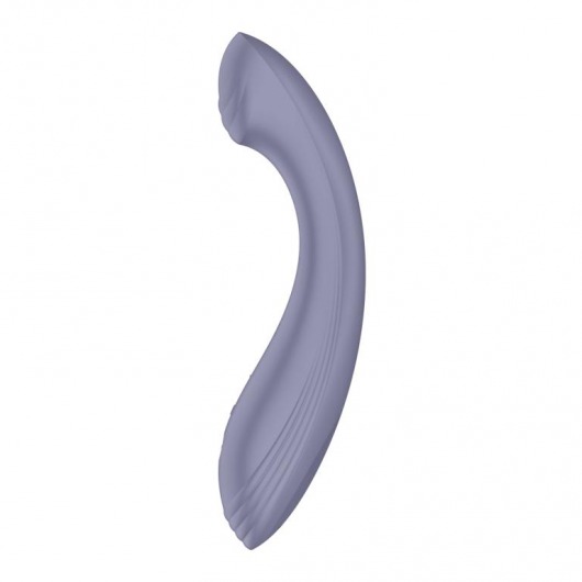 Фиолетовый вибромассажер G-Force - 19 см. - Satisfyer