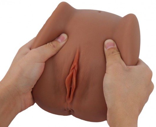 Мастурбатор Black Beauty - вагина и анус - S-HANDE - в Коломне купить с доставкой