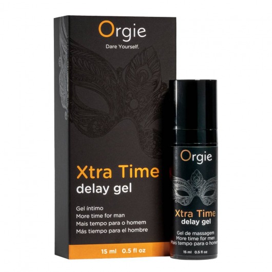 Продлевающий гель Orgie Xtra Time Delay Gel - 15 мл. - ORGIE - купить с доставкой в Коломне