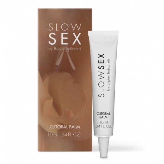 Бальзам для клитора Slow Sex Clitoral Balm - 10 мл. - Bijoux Indiscrets - купить с доставкой в Коломне