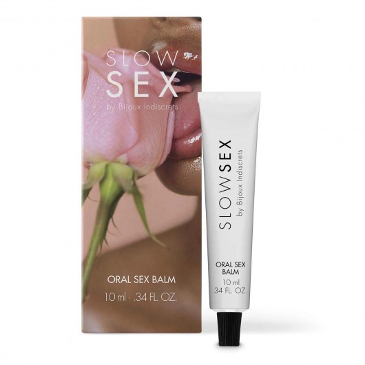 Бальзам для орального секса Slow Sex Oral Sex Balm - 10 мл. - Bijoux Indiscrets - купить с доставкой в Коломне