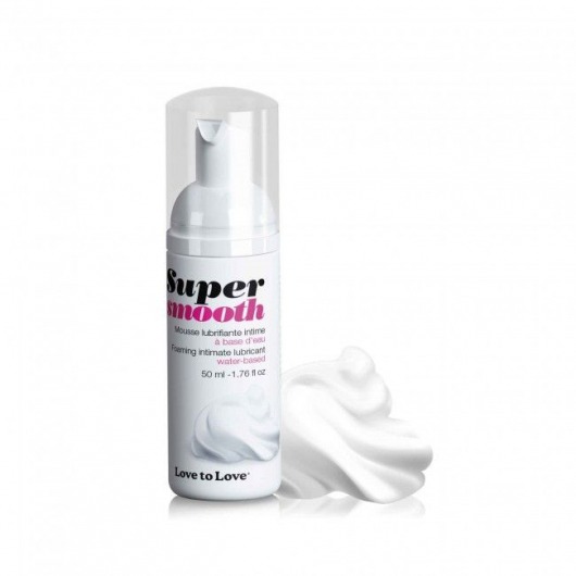 Лубрикант нежнейшая пенка Super Smooth Foaming Intime Lubricant - 50 мл. - Love to Love - купить с доставкой в Коломне