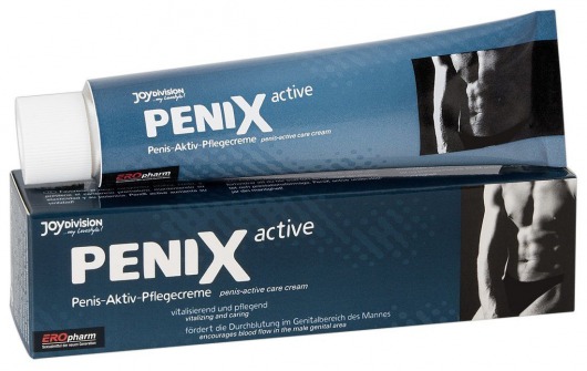 Возбуждающий крем для мужчин PeniX active - 75 мл. - Joy Division - купить с доставкой в Коломне