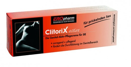 Возбуждающий крем для женщин ClitoriX active - 40 мл. - Joy Division - купить с доставкой в Коломне