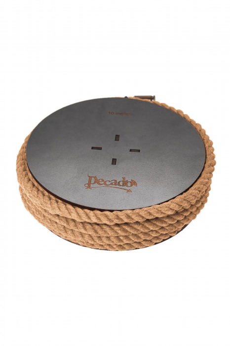 Джутовая веревка для шибари на катушке - 10 м. - Pecado - купить с доставкой в Коломне