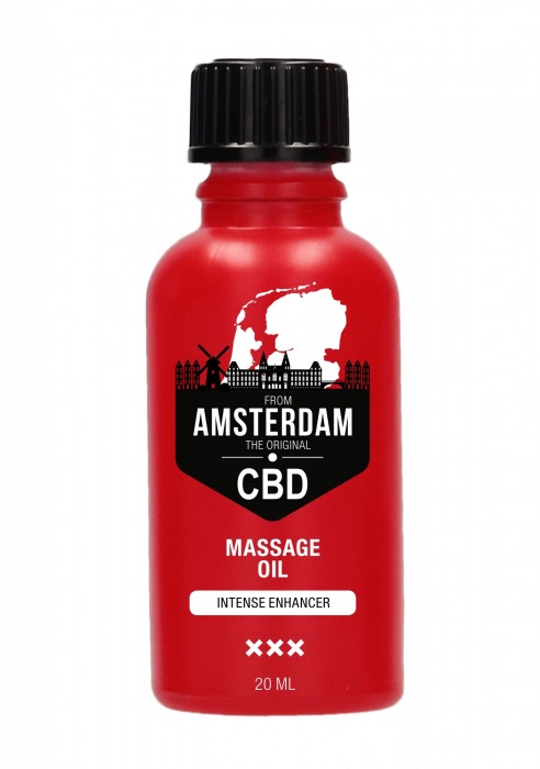 Стимулирующее масло Intense CBD from Amsterdam - 20 мл. - Shots Media BV - купить с доставкой в Коломне