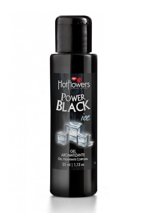 Стимулирующий гель для массажа Power Black - 35 мл. - HotFlowers - купить с доставкой в Коломне