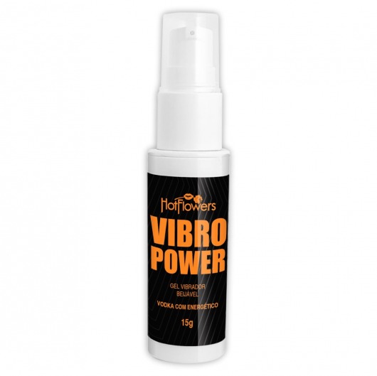 Жидкий вибратор Vibro Power со вкусом водки с энергетиком - 15 гр. - HotFlowers - купить с доставкой в Коломне