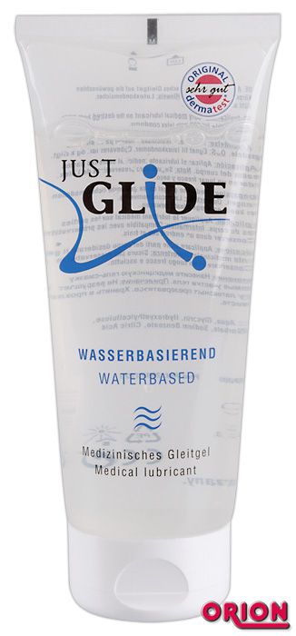 Вагинальная смазка на водной основе JUSTGLIDE - 200 мл. - Orion - купить с доставкой в Коломне