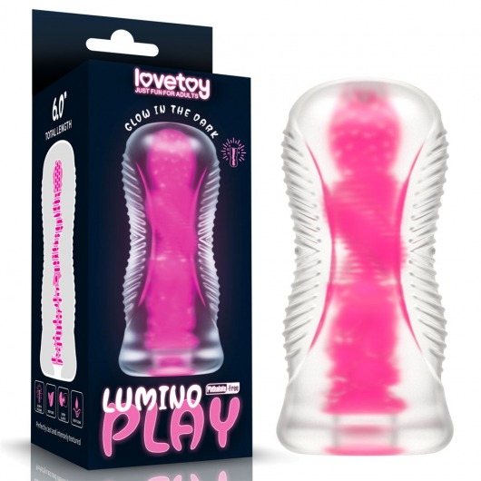 Светящийся в темноте мастурбатор 6.0 Lumino Play Masturbator - Lovetoy - в Коломне купить с доставкой