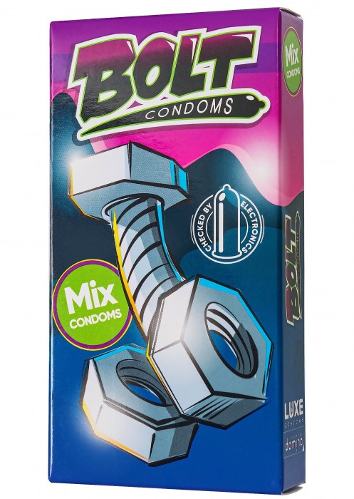 Набор презервативов Bolt Condoms - Luxe - купить с доставкой в Коломне