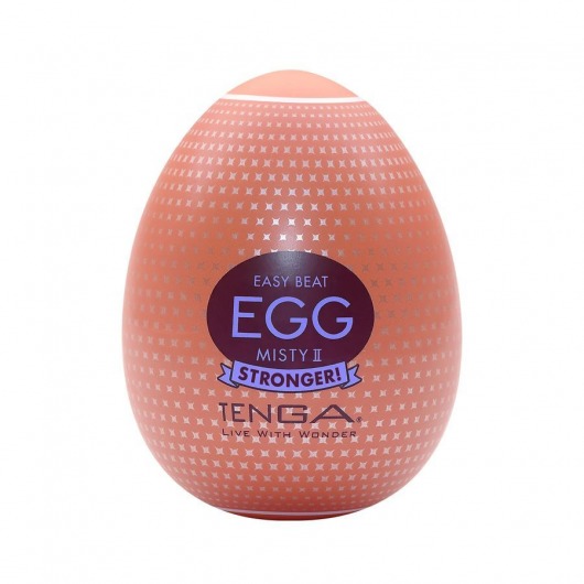 Мастурбатор-яйцо Tenga Egg Misty II - Tenga - в Коломне купить с доставкой