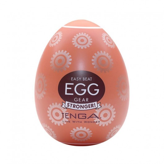 Мастурбатор-яйцо Tenga Egg Gear - Tenga - в Коломне купить с доставкой