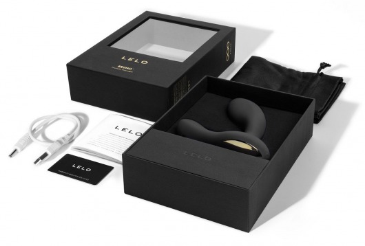 Чёрный перезаряжаемый стимулятор простаты Bruno Black - Lelo - в Коломне купить с доставкой