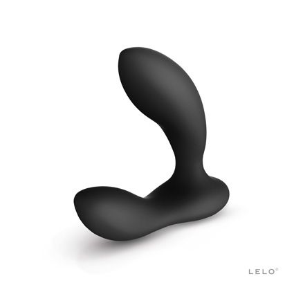 Чёрный перезаряжаемый стимулятор простаты Bruno Black - Lelo - в Коломне купить с доставкой