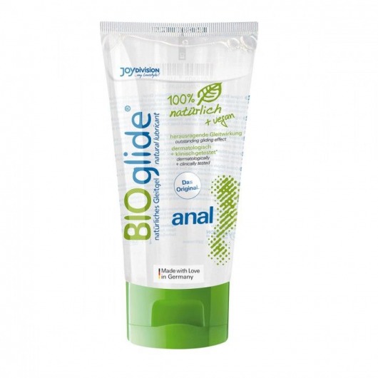 Лубрикант на водной основе BioGlide Anal - 80 мл. - Joy Division - купить с доставкой в Коломне