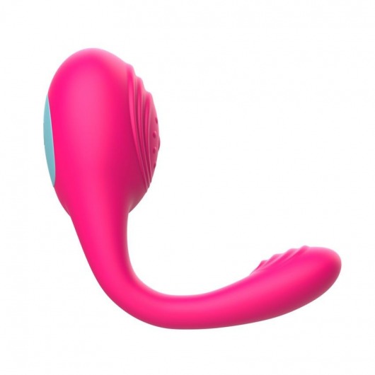 Розовое виброкольцо с пультом ДУ - I-MOON - в Коломне купить с доставкой