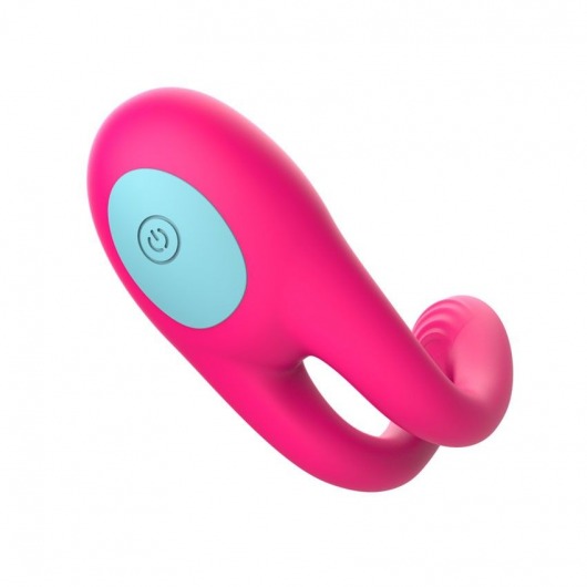 Розовое виброкольцо с пультом ДУ - I-MOON - в Коломне купить с доставкой