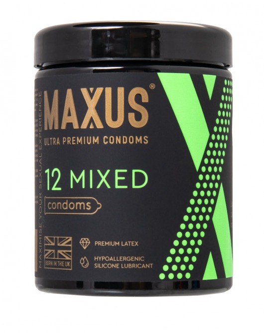 Презервативы MAXUS Mixed - 12 шт. - Maxus - купить с доставкой в Коломне