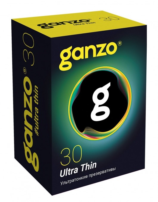 Супертонкие презервативы Ganzo Ultra thin - 30 шт. - Ganzo - купить с доставкой в Коломне