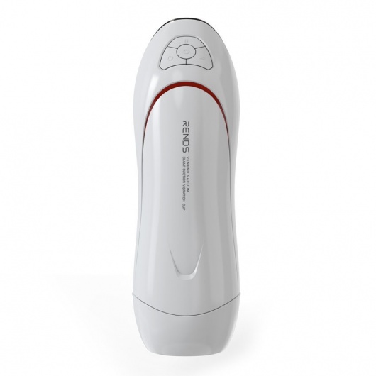 Белый вибромастурбатор со сжатием и голосовым сопровождением - Rends - в Коломне купить с доставкой