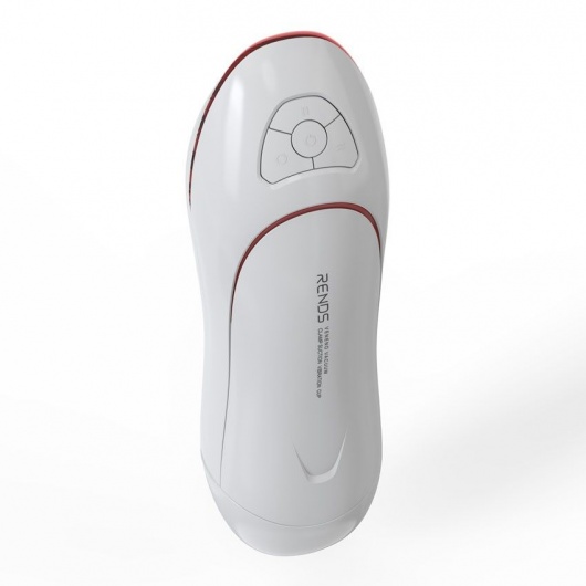 Белый вибромастурбатор со сжатием и голосовым сопровождением - Rends - в Коломне купить с доставкой