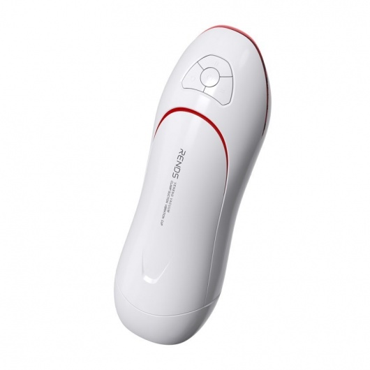 Белый вибромастурбатор со сжатием и голосовым сопровождением - Rends - в Коломне купить с доставкой