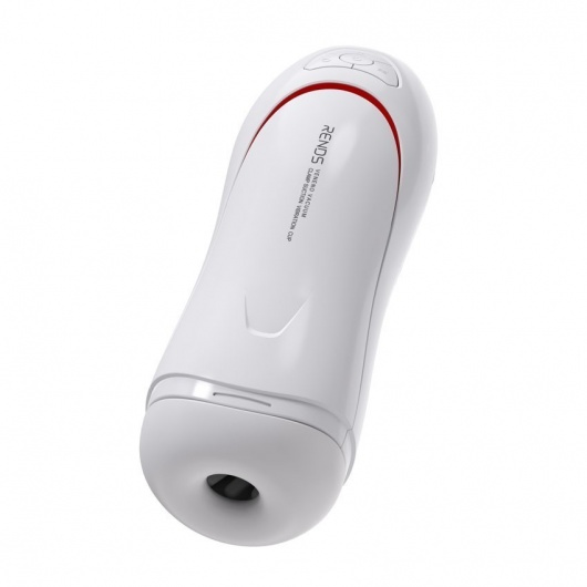 Белый вибромастурбатор со сжатием и голосовым сопровождением - Rends - в Коломне купить с доставкой