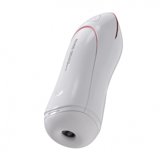 Белый вибромастурбатор со сжатием и голосовым сопровождением - Rends - в Коломне купить с доставкой