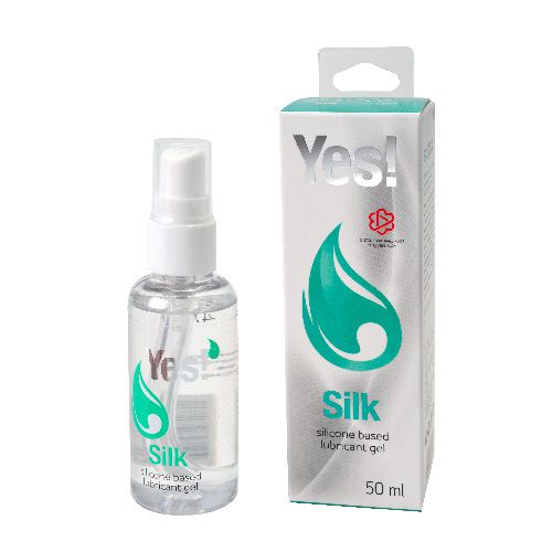 Силиконовая гипоаллергенная вагинальная смазка Yes Silk - 50 мл. - Sitabella - купить с доставкой в Коломне