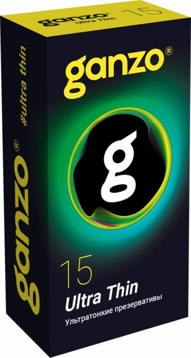 Прозрачные ультратонкие презервативы Ganzo Ultra thin - 15 шт. - Ganzo - купить с доставкой в Коломне