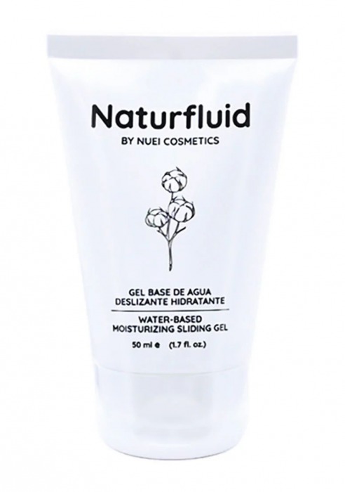 Экстраскользкий лубрикант на водной основе Nuei Naturfluid - 50 мл. - Nuei cosmetics - купить с доставкой в Коломне